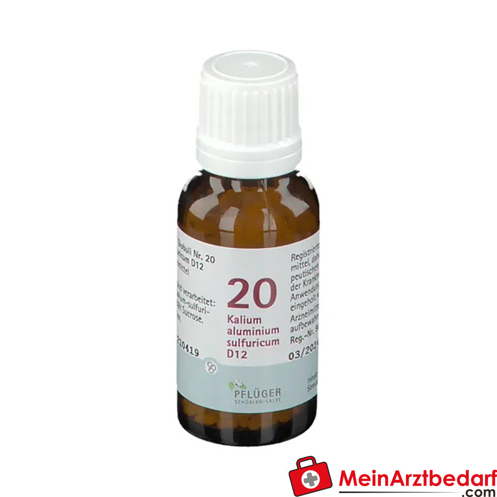 BIOCHEMIE PFLÜGER® Nr. 20 Kalium aluminium sulfuricum D12.