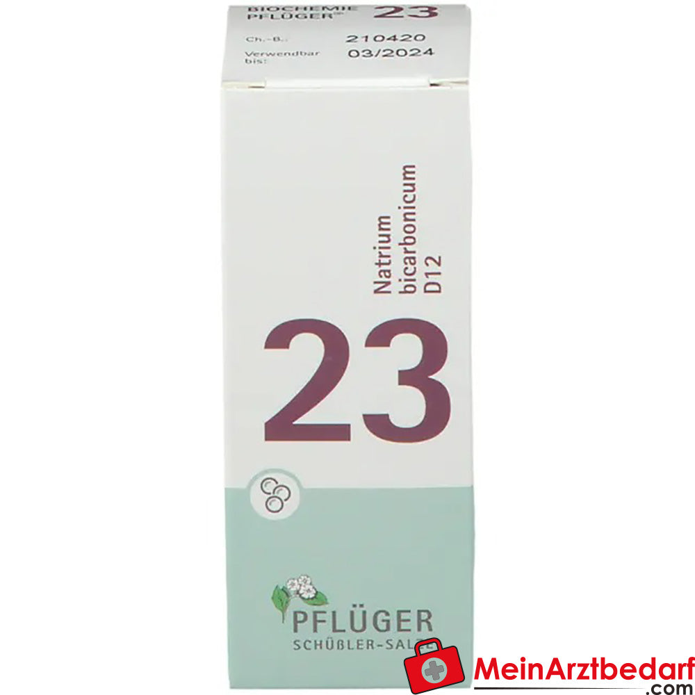 BIOCHEMIE PFLÜGER® Nr. 23 Natrium bicarbonicum D12.