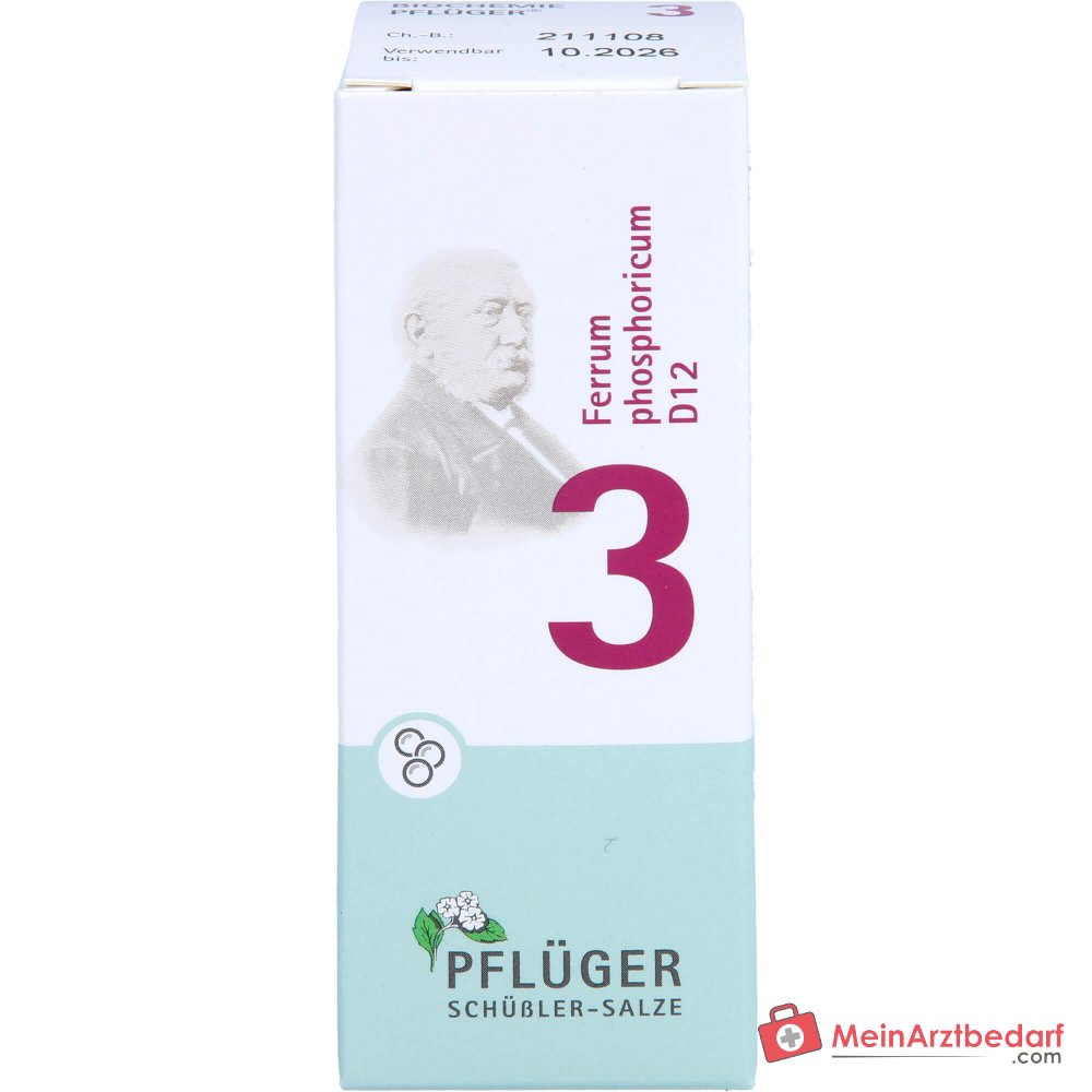 Biochemie Pflüger Globuli N° 3 Ferrum phosphoricum D12 granules, 15 g