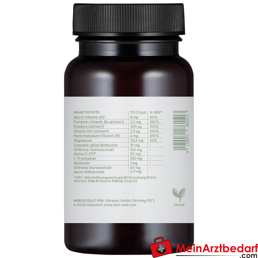 CBD VITAL Hanf Einschlaf-Formel.