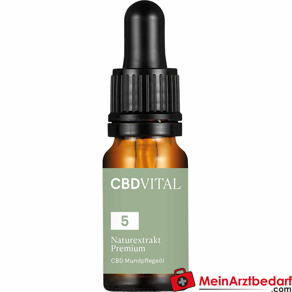 CBD VITAL CBD Naturextrakt PREMIUM Öl 5%.