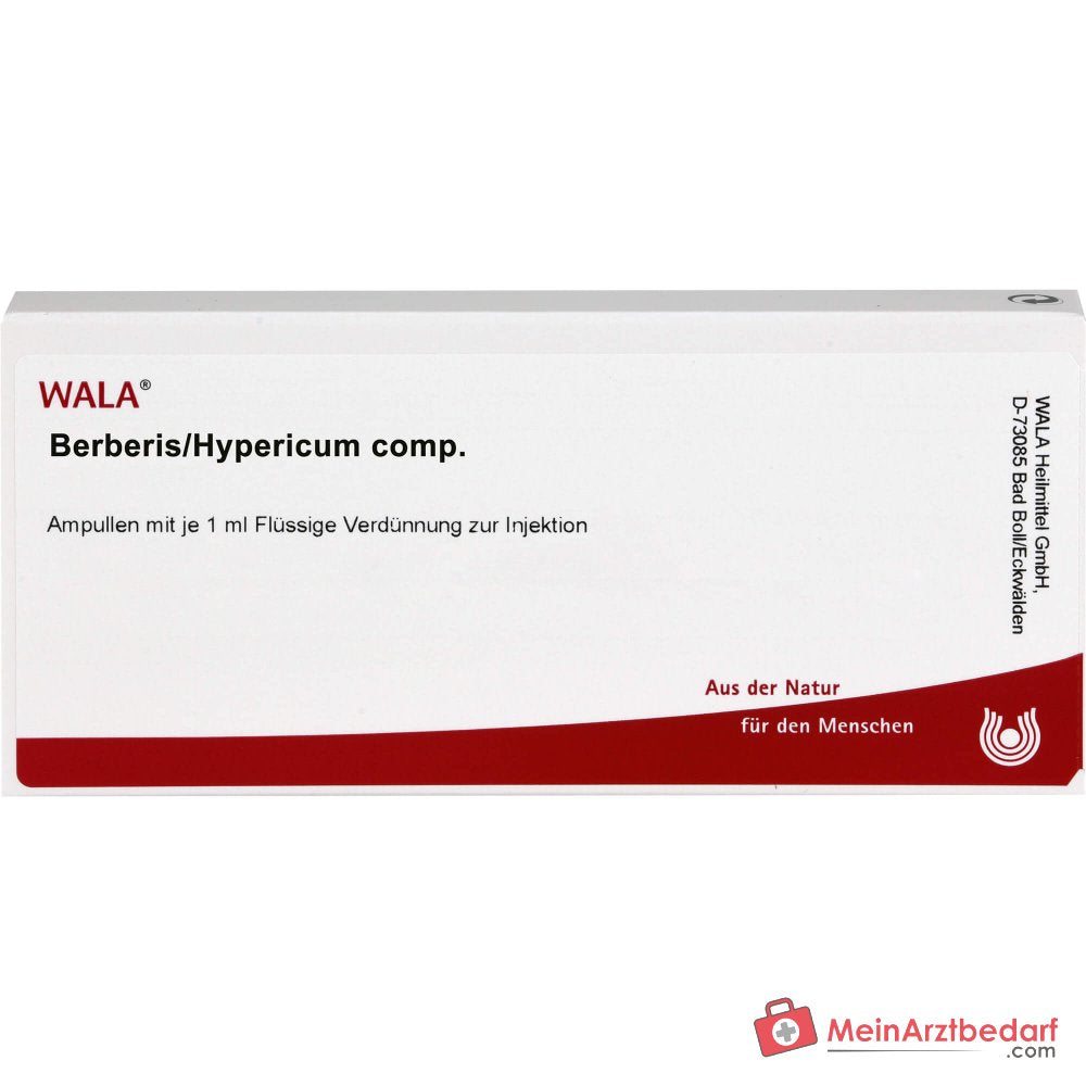 Fiale WALA Berberis/Hypericum comp., 10 x 1 ml