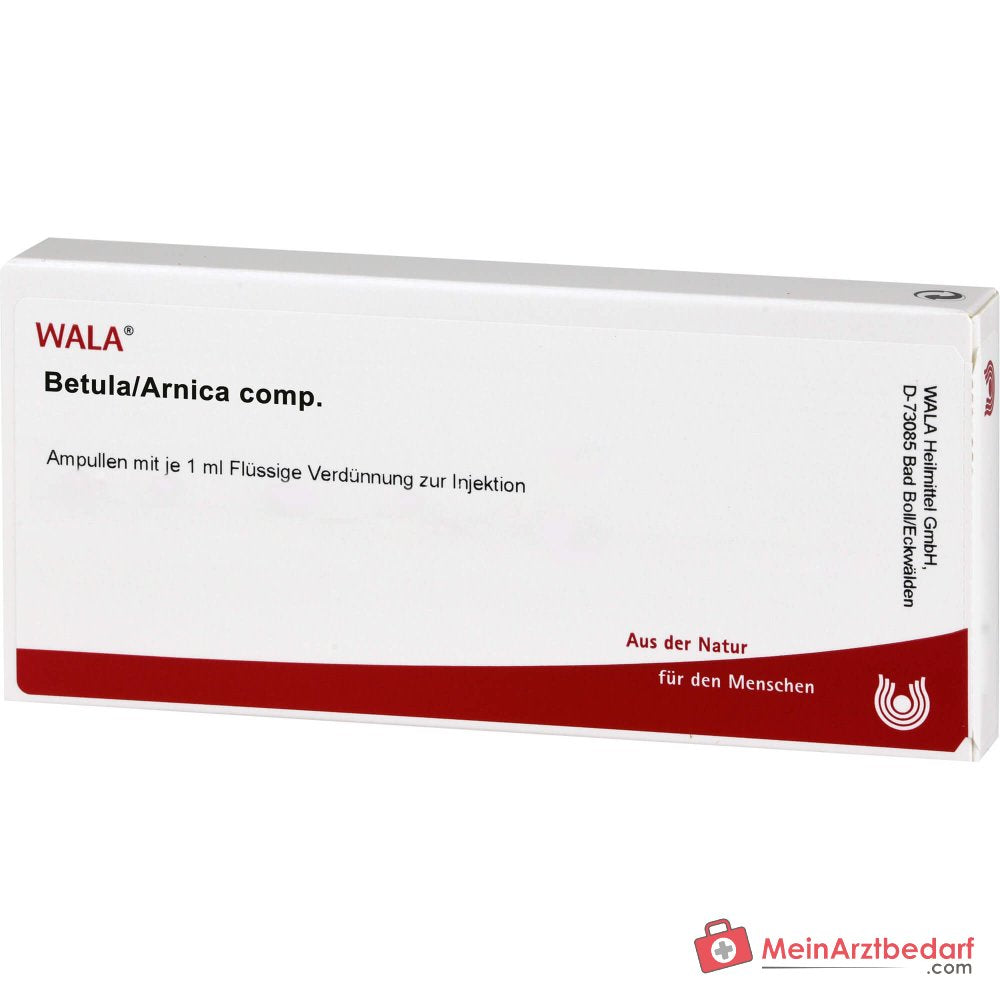WALA Betula/Arnica comp. ampoules, 10 x 1 ml