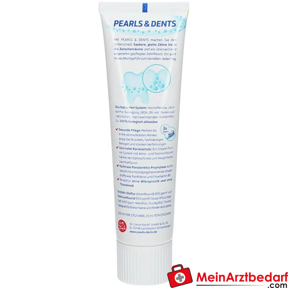 PEARLS & DENTS® Zahnpasta, 100ml.