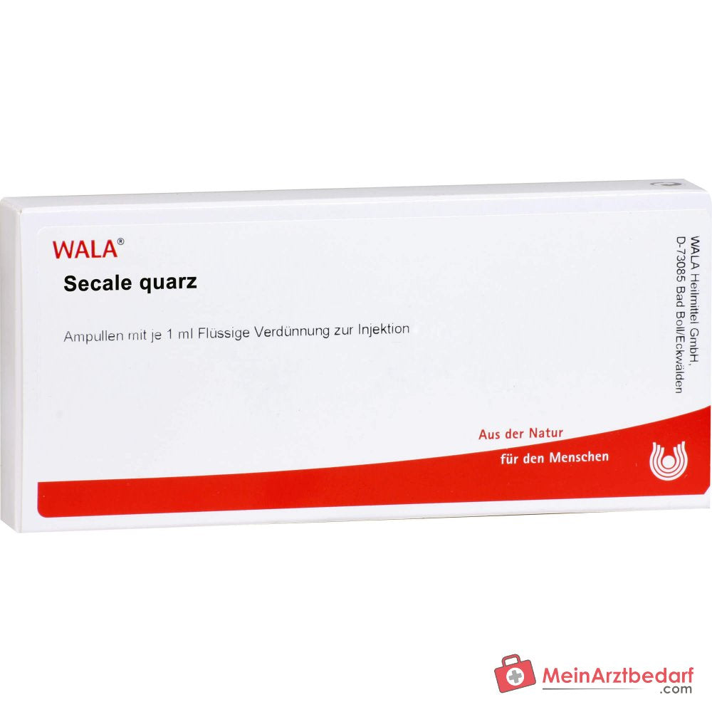 WALA Secale quarz ampullen, 10x1 ml
