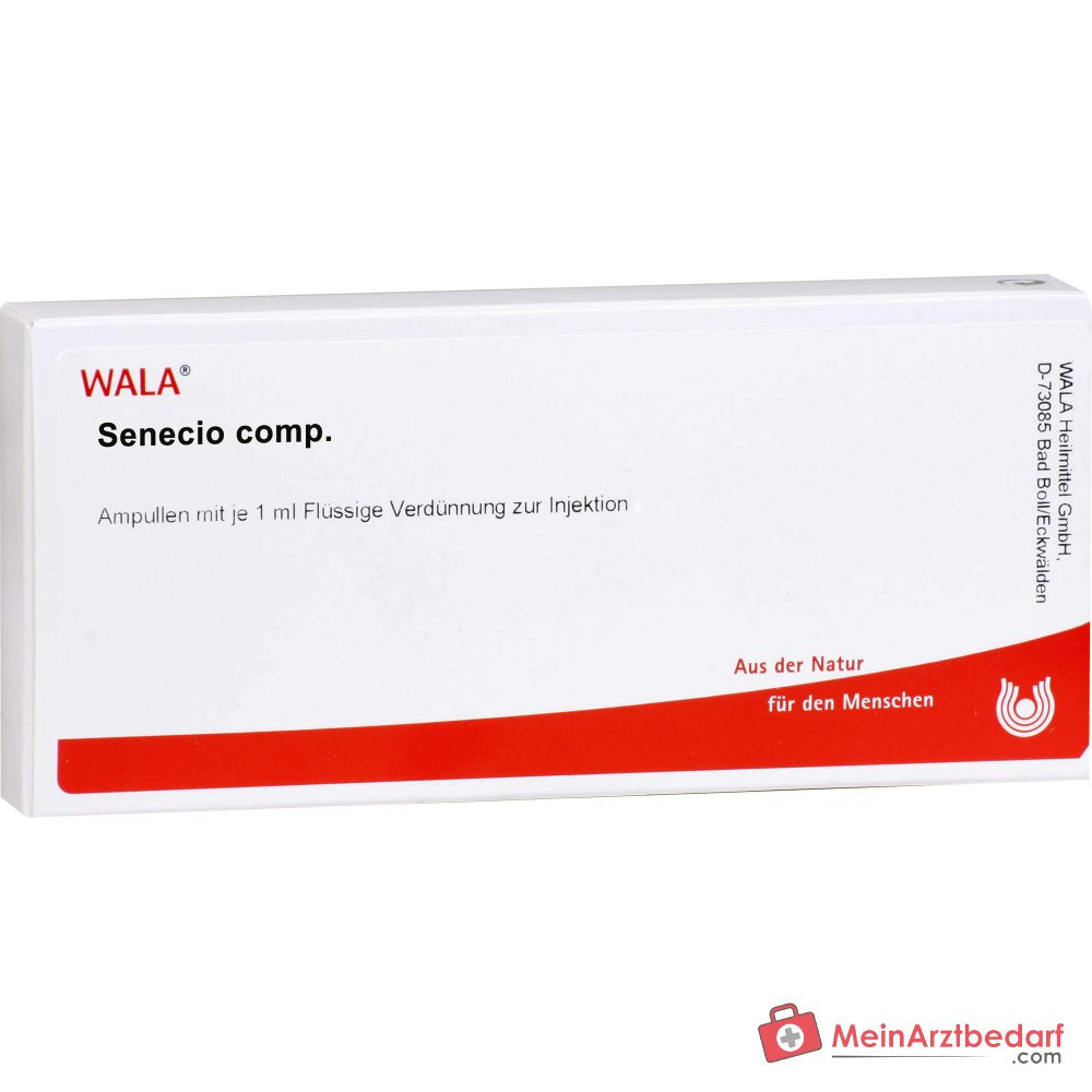 Ampułki WALA Senecio comp., 10 szt.