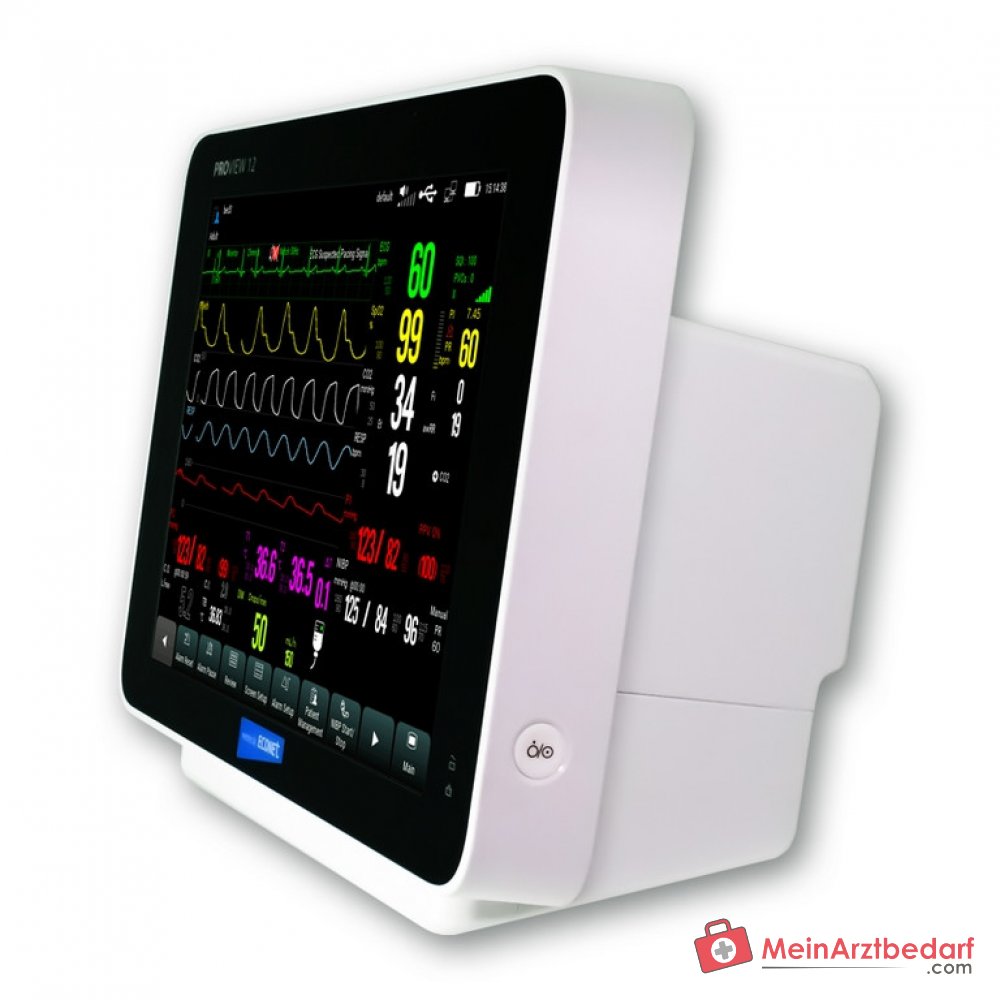 medical ECONET PROview 12 moniteur patient avec ECG à 12 canaux
