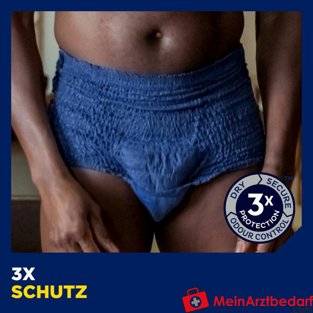 TENA Men Active Fit Pants Plus blau L/XL.