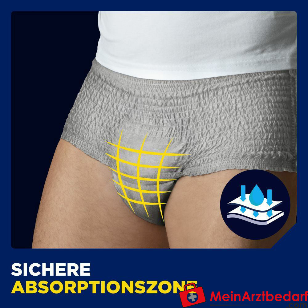 TENA Men Active Fit Pants Normal grau S/M.