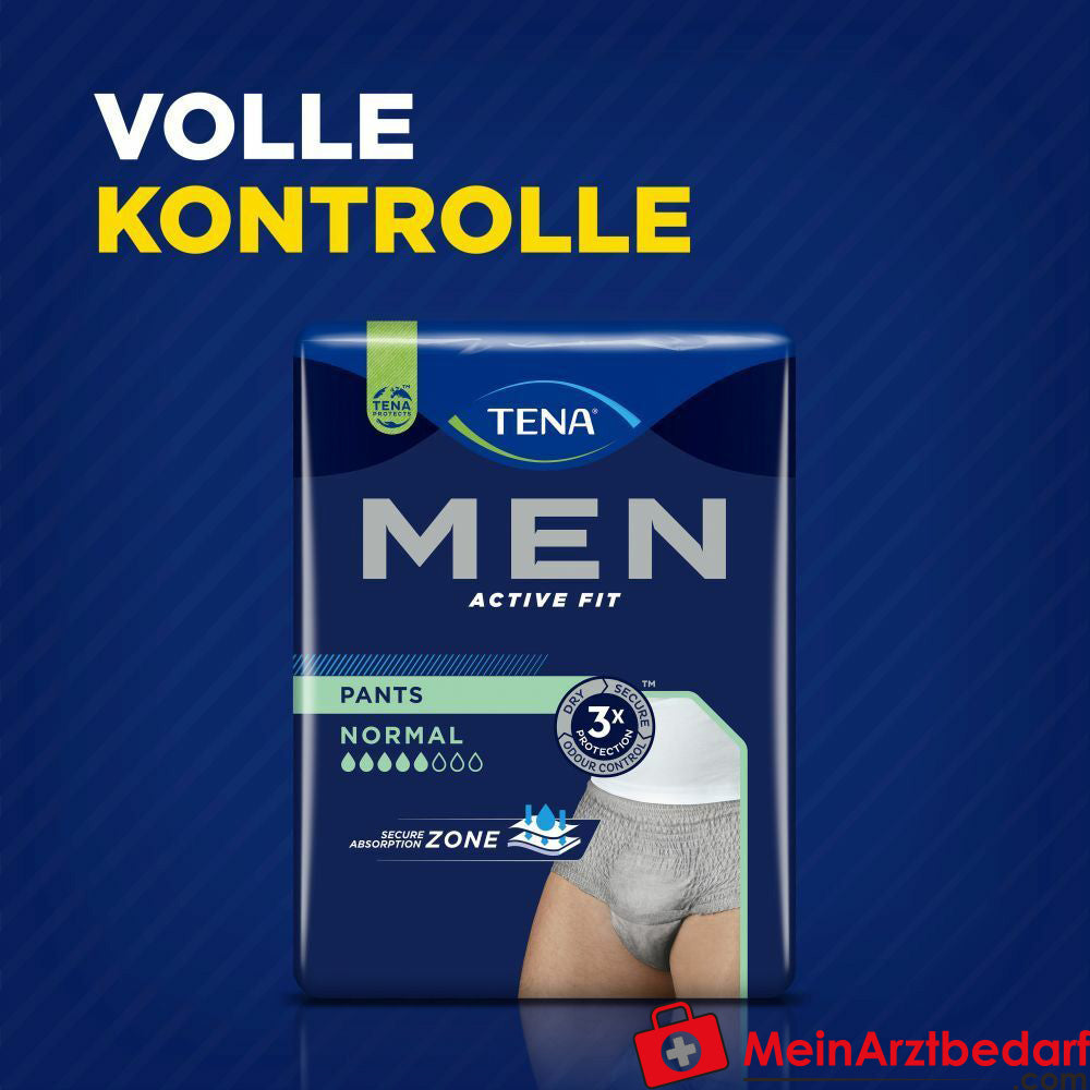 TENA Men Active Fit Pants Normal grau L/XL.