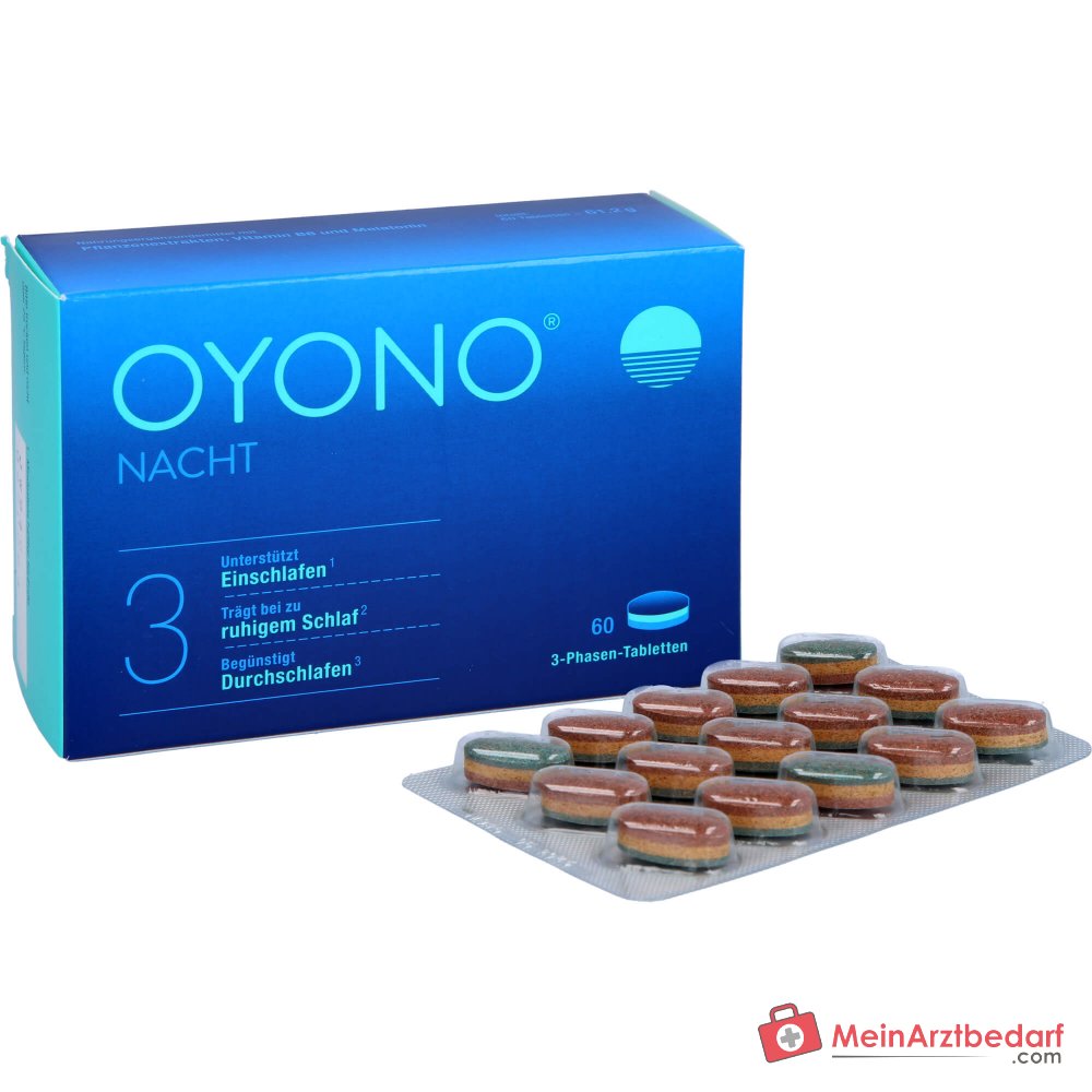 Divapharma IXXILON Melatonine / Vitamine B6 / Valeriaanwortel / Passiebloem / Meidoorn / Citroenmelisse tabletten, 60 st.