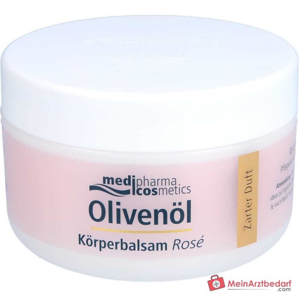 Medipharma Cosmetics Balsamo Corpo all'Olio d'Oliva Rosé, 250 ml