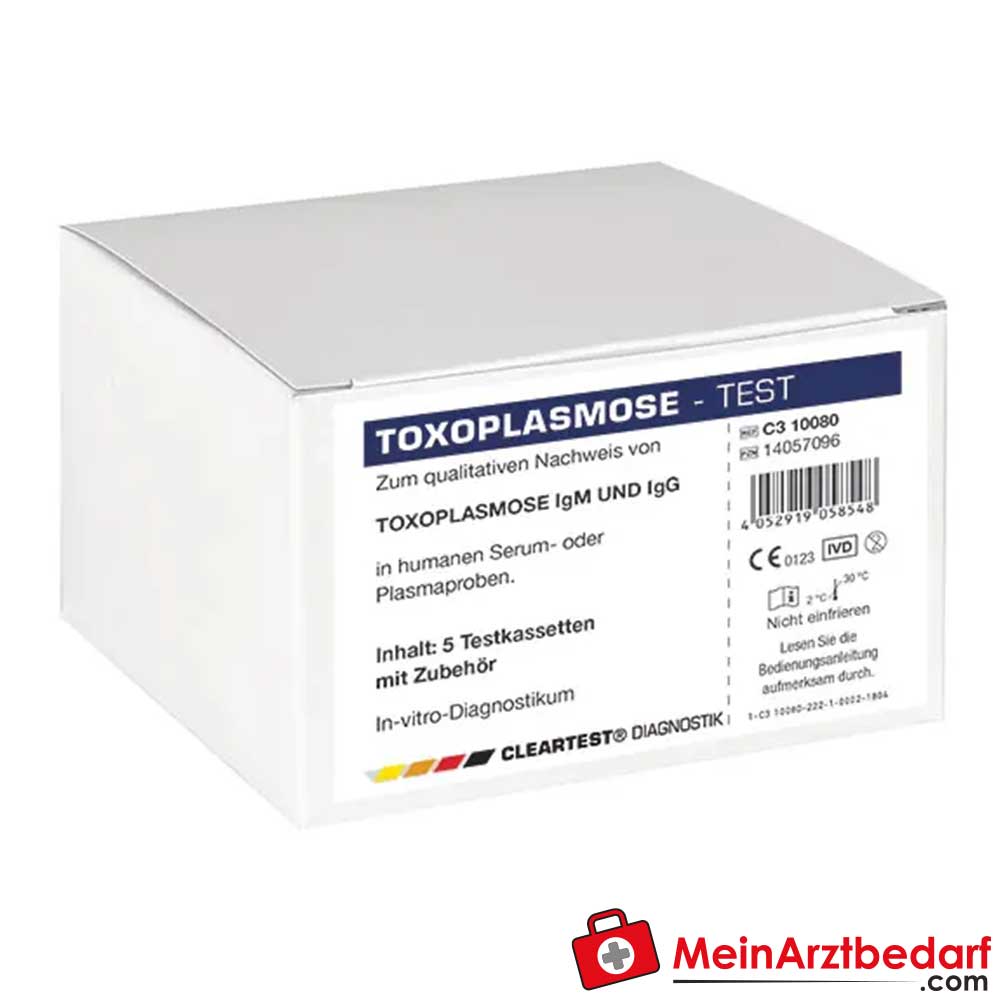 Cleartest Toxoplasmose Schnelltest.