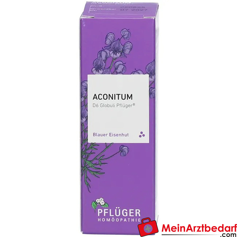Aconitum D6 Globuli Pflüger®.