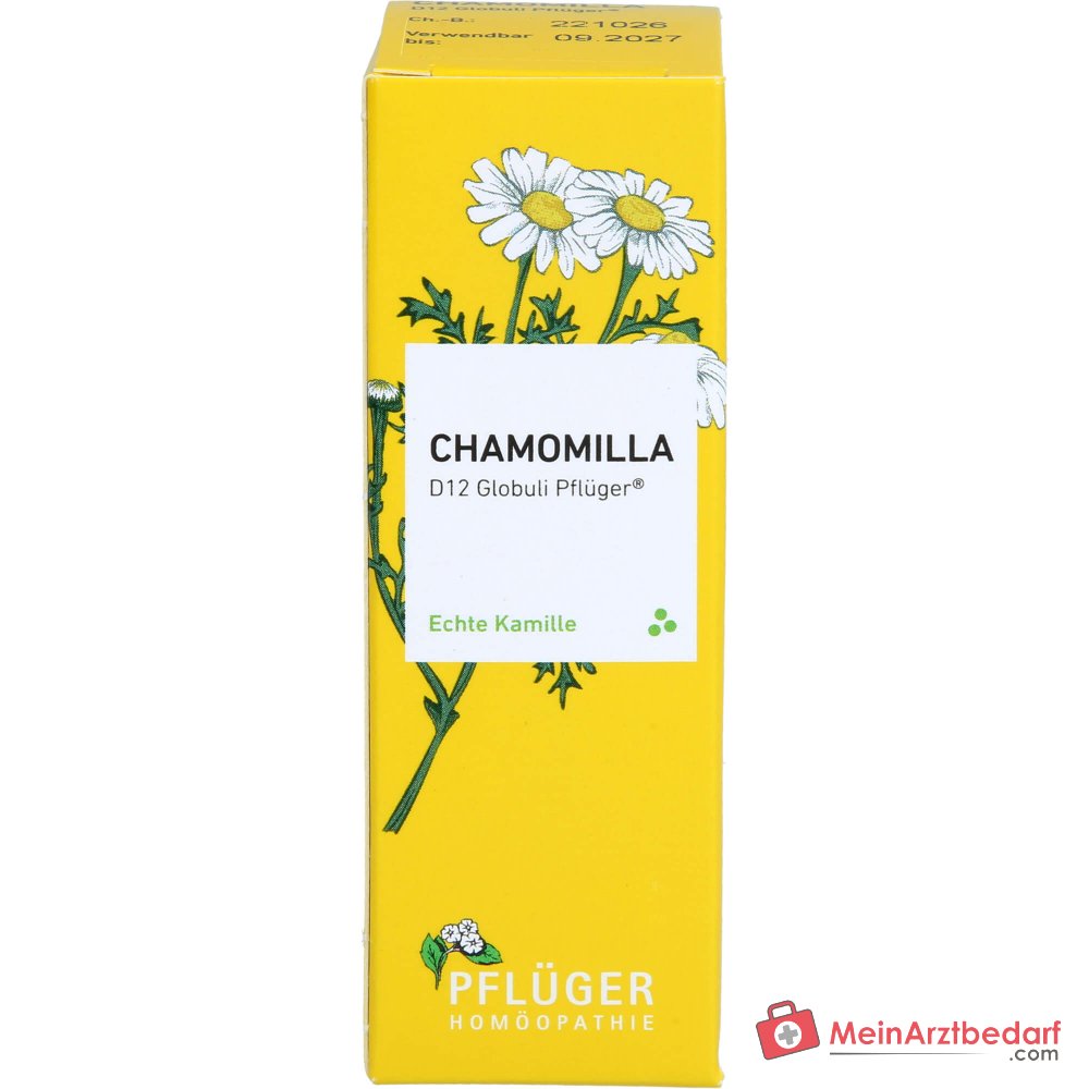 Pflüger Chamomilla recutita D12 Globules distributeur de doses 10 g
