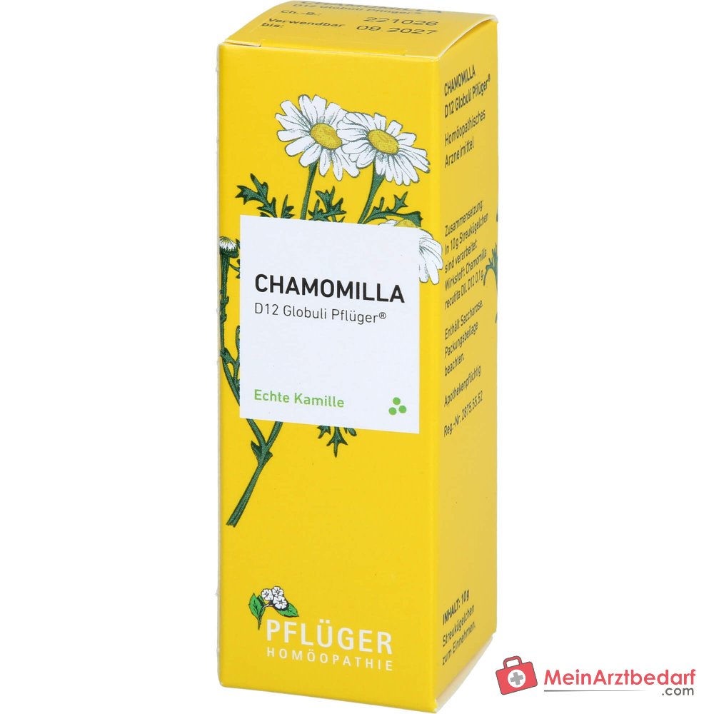 Pflüger Chamomilla recutita D12 Globulki dozownik 10 g