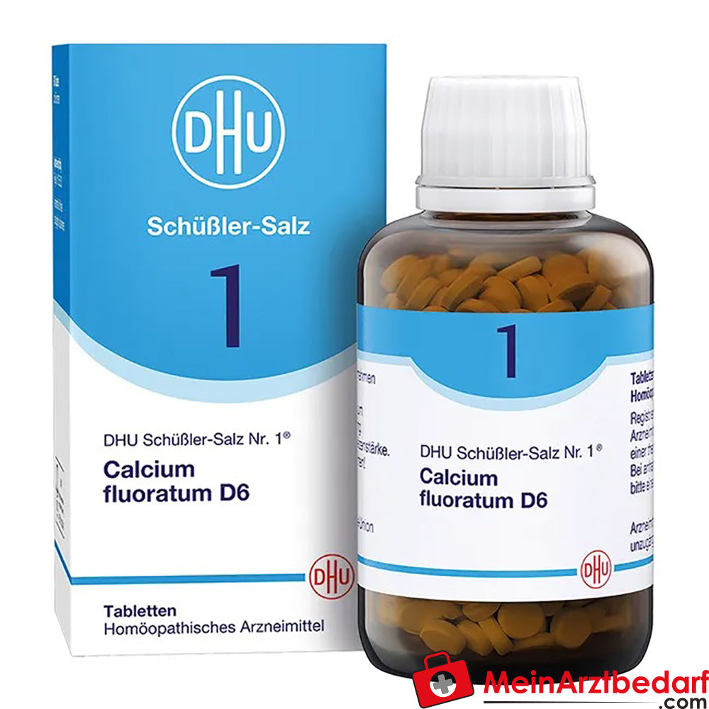 DHU Schuessler sale n. 1 Calcio fluoratum D6 250 mg compresse 80 pezzi