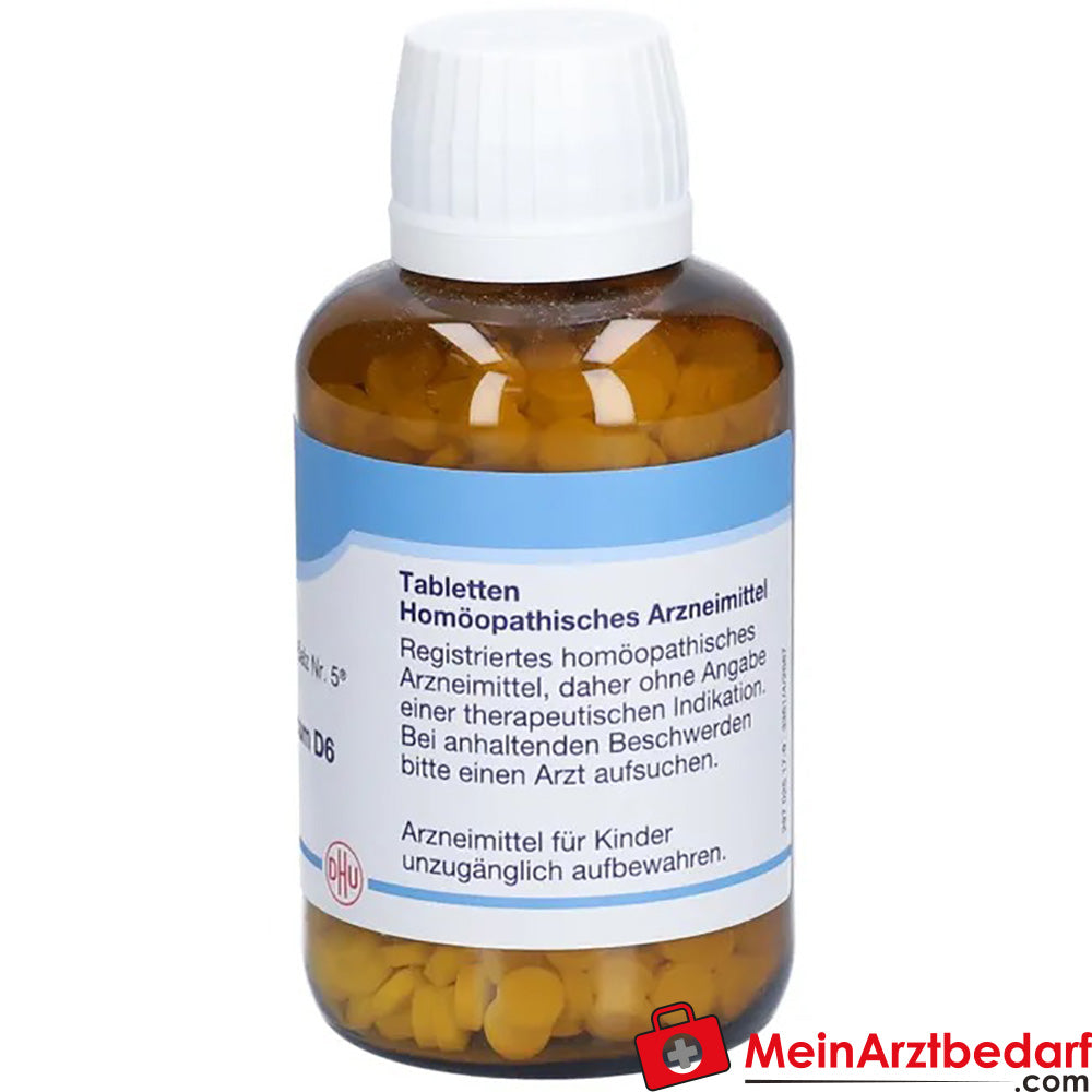 DHU Schuessler Zout Nr. 5 Kalium phosphoricum D6 Tabletten 80 stuks