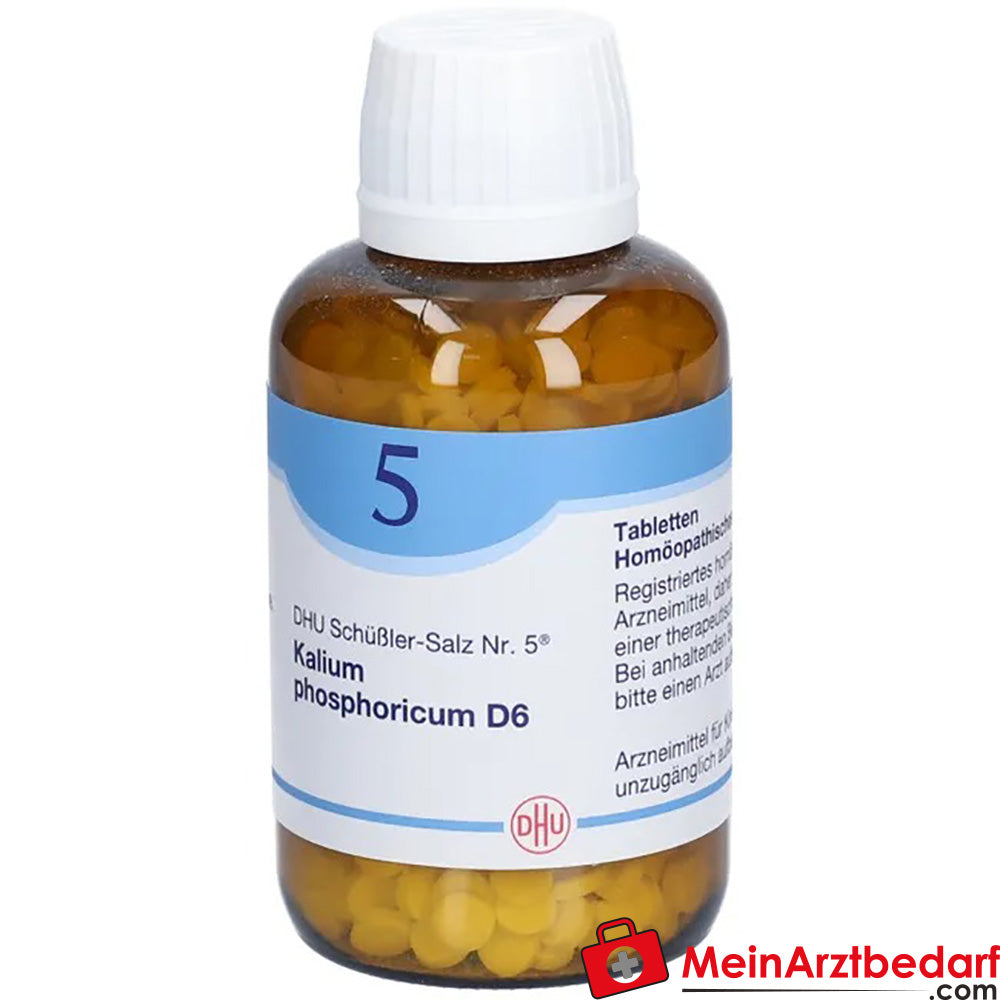 DHU Schuessler Zout Nr. 5 Kalium phosphoricum D6 Tabletten 80 stuks