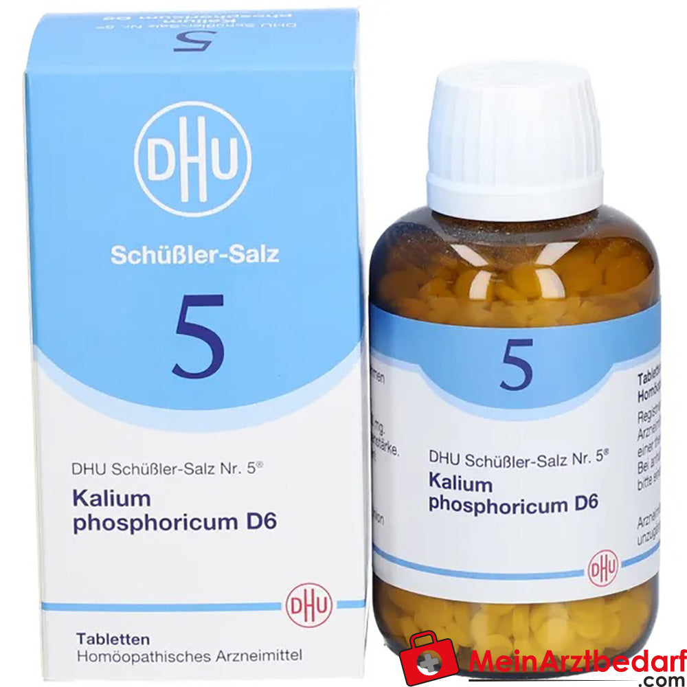 DHU Schuessler Zout Nr. 5 Kalium phosphoricum D6 Tabletten 80 stuks