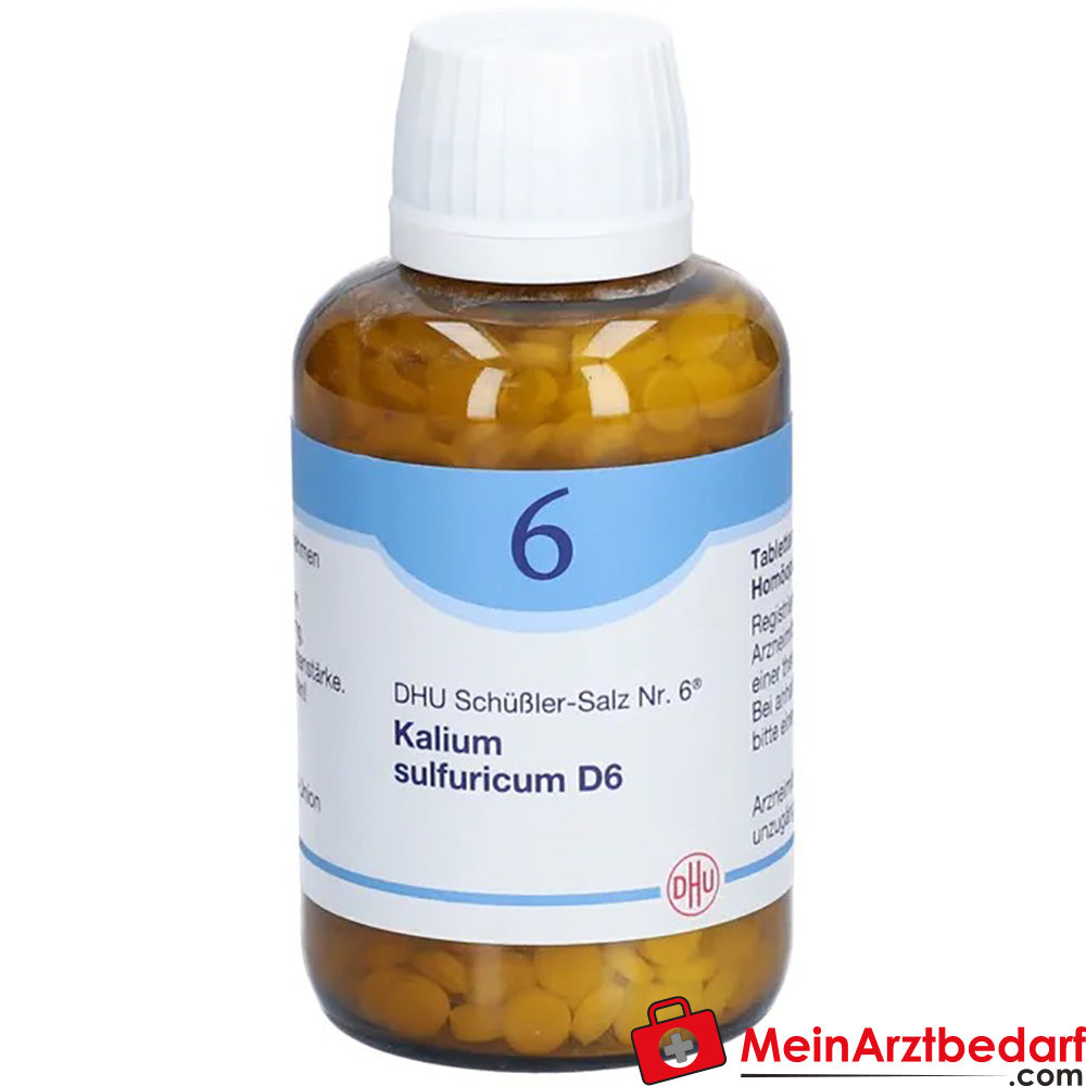 DHU Schüßler-Salz Nr. 6 Kalium sulfuricum D6 250 mg Tabletten
