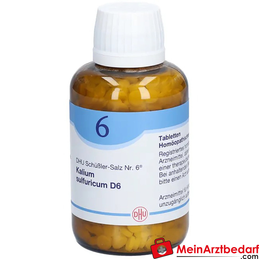 DHU Schüßler-Salz Nr. 6 Kalium sulfuricum D6 250 mg Tabletten
