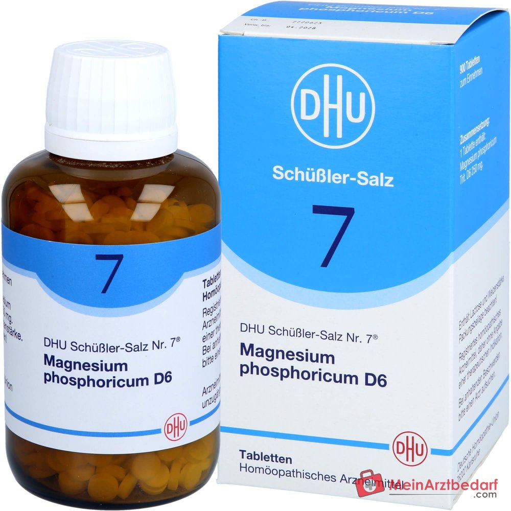 DHU Schuessler zout nr. 7 Magnesium phosphoricum D6 homeopathisch geneesmiddel