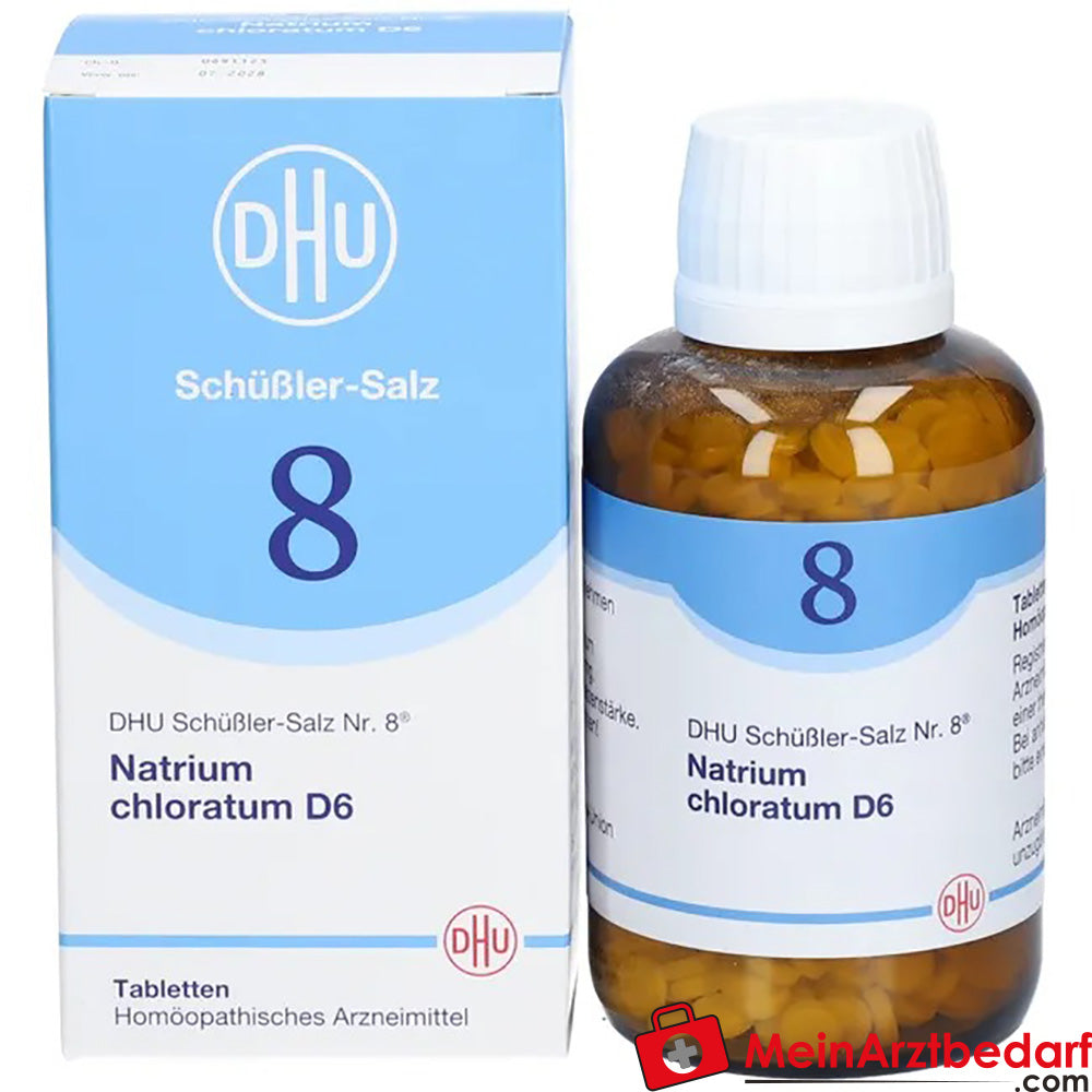 DHU Sel de Schüssler No 8 Natrium chloratum D6 250 mg comprimés 80 pièces