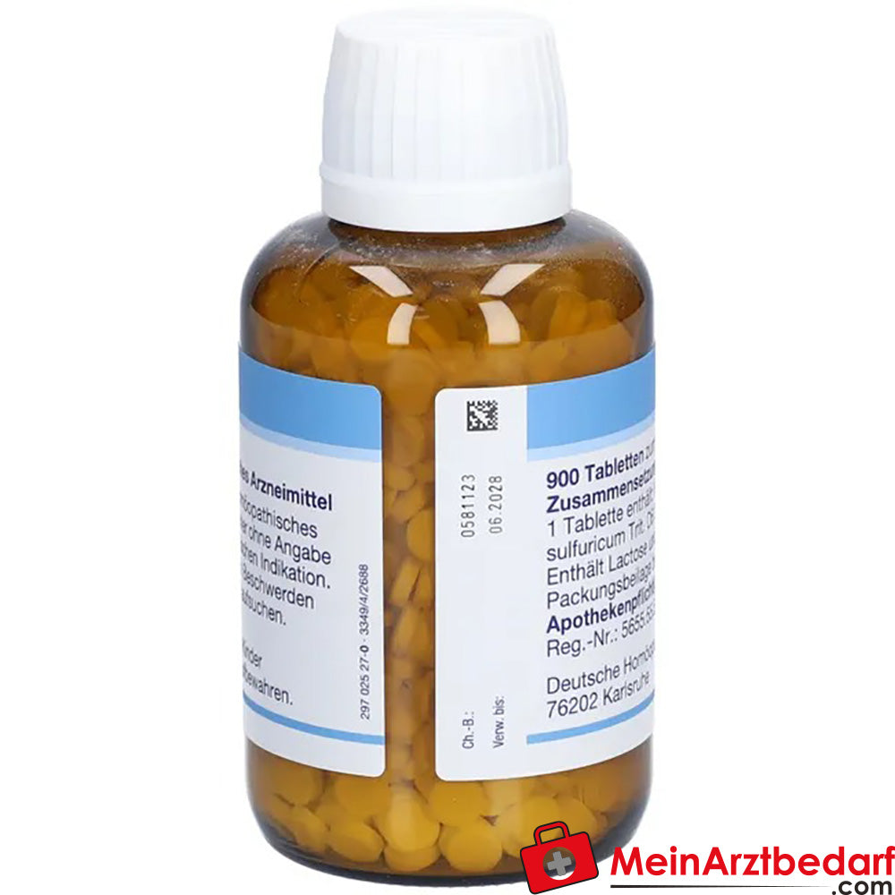 DHU Schuessler Salt No. 10 Natrium sulphuricum D6 tabletki 80 kapsułek