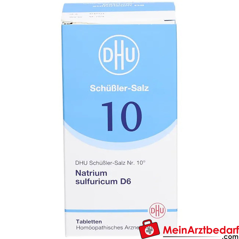 DHU Schuessler Salt No. 10 Natrium sulphuricum D6 tabletki 80 kapsułek