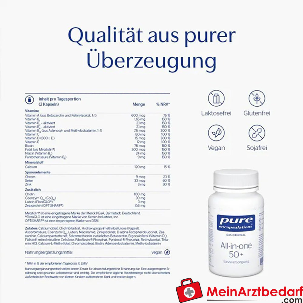 Pure Encapsulations® All-in-one 50+.