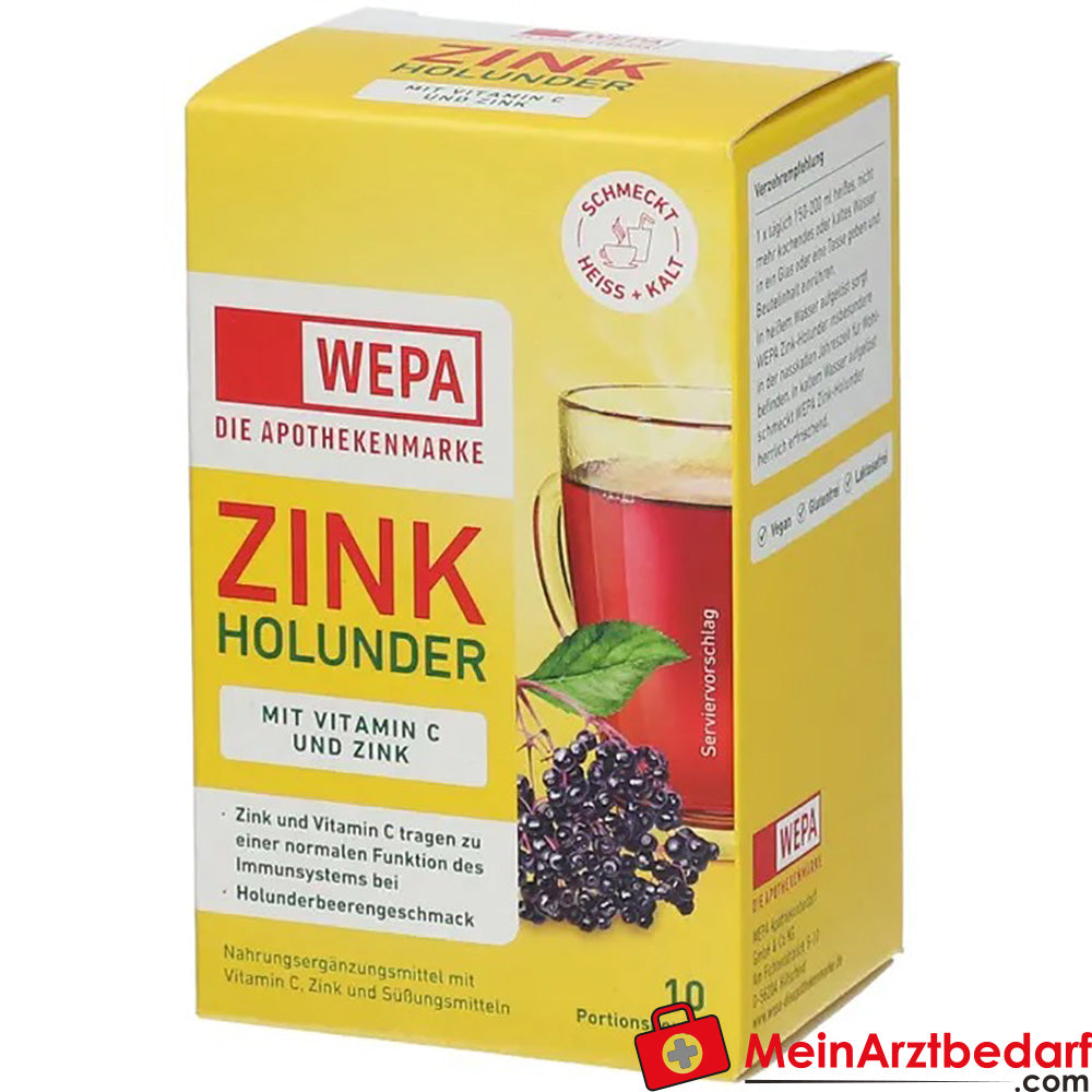 WEPA Zink Holunder, 100g.