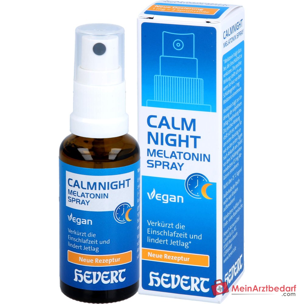 Hevert CalmNight Melatonine Spray, 30 ml
