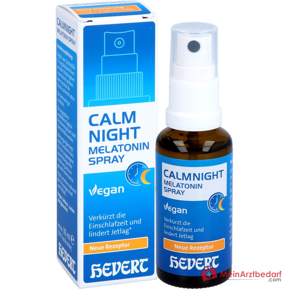 Hevert CalmNight Melatonine Spray, 30 ml