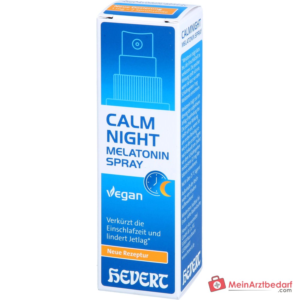 Hevert CalmNight Melatonine Spray, 30 ml