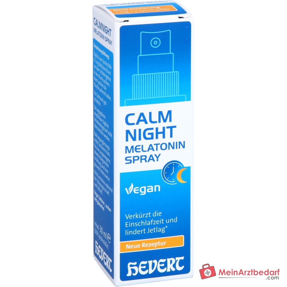 Hevert CalmNight Melatonine Spray, 30 ml