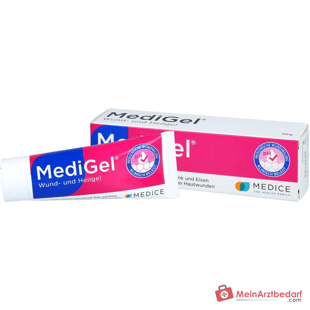 MediGel hydroaktywny lipożel z jonami cynku i żelaza do gojenia ran (otarcia, skaleczenia i zadrapania)
