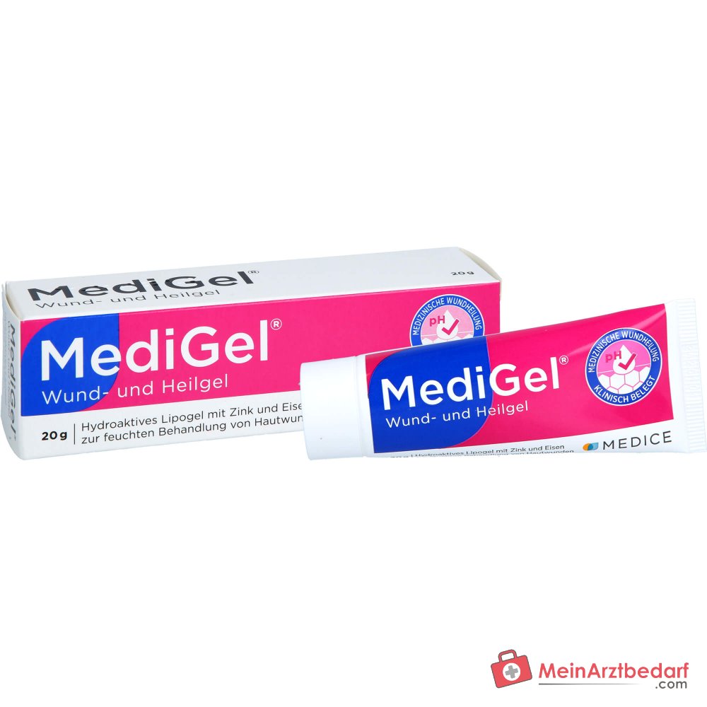 MediGel hydroaktywny lipożel z jonami cynku i żelaza do gojenia ran (otarcia, skaleczenia i zadrapania)