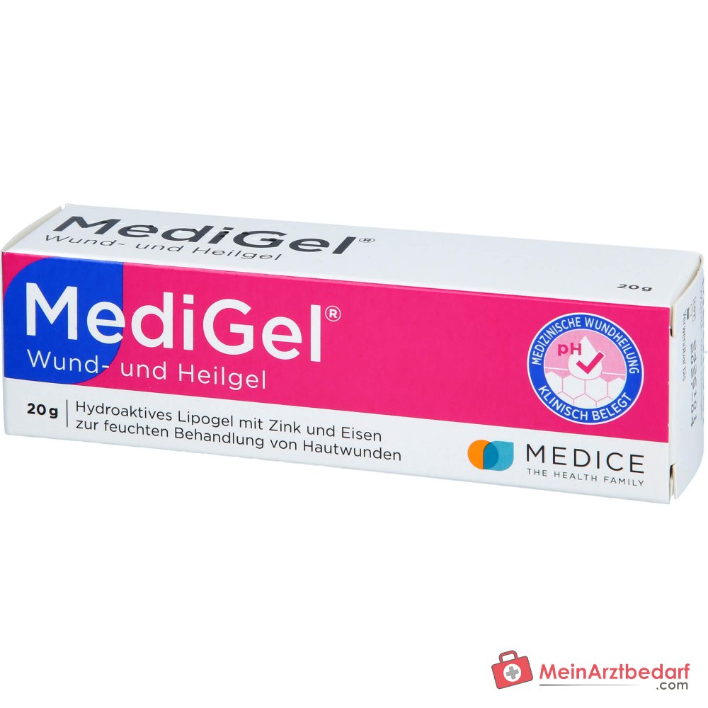 MediGel hydroaktywny lipożel z jonami cynku i żelaza do gojenia ran (otarcia, skaleczenia i zadrapania)
