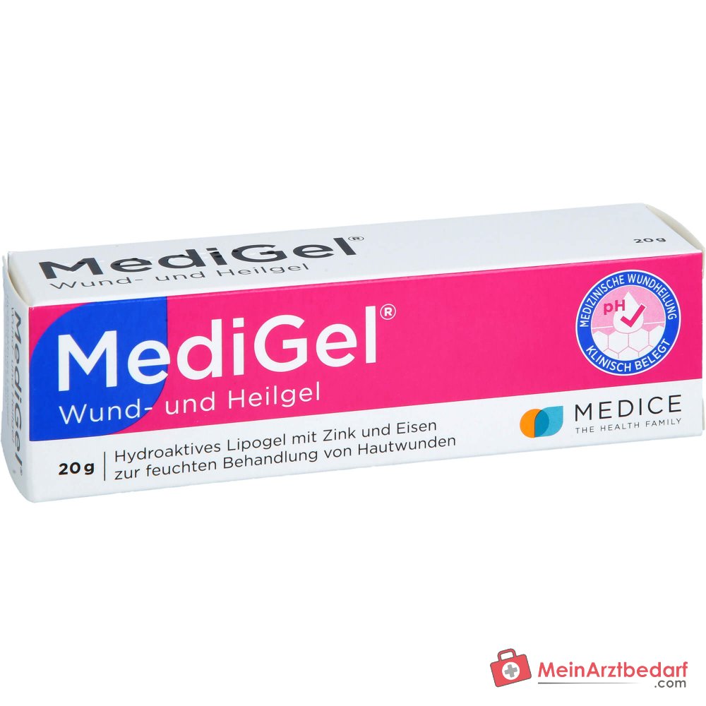MediGel hydroaktywny lipożel z jonami cynku i żelaza do gojenia ran (otarcia, skaleczenia i zadrapania)