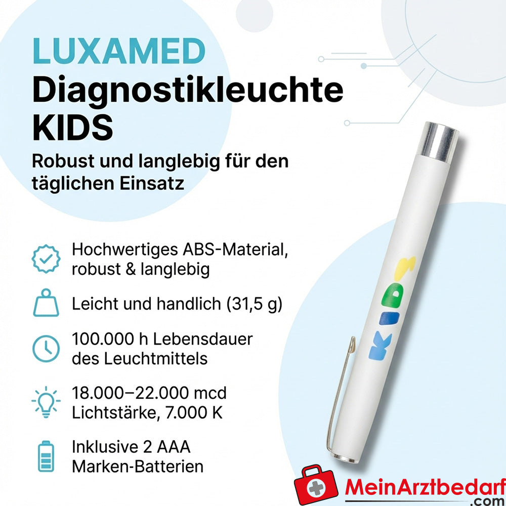 LUXAMED diagnoselampje, KIDS