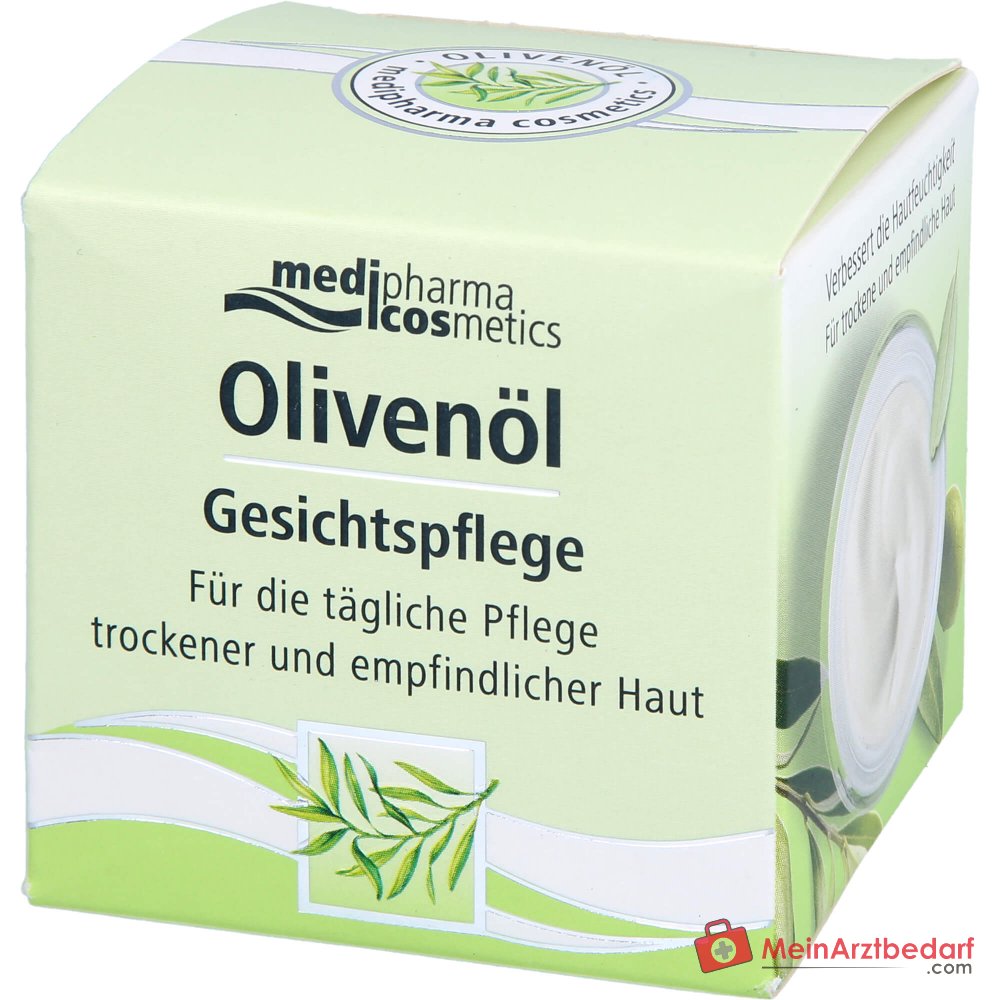 medipharma cosmetics Olivenöl Gesichtspflege Creme, 50 ml