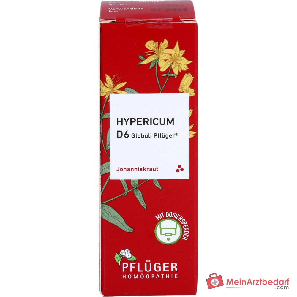 Pflüger Hypericum D6 Globulki 10 g