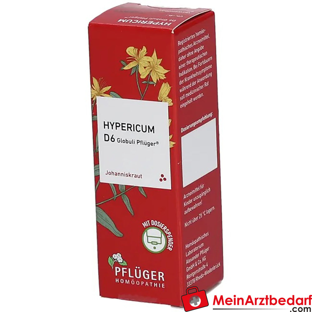 Hypericum D6 Globuli Pflüger®.