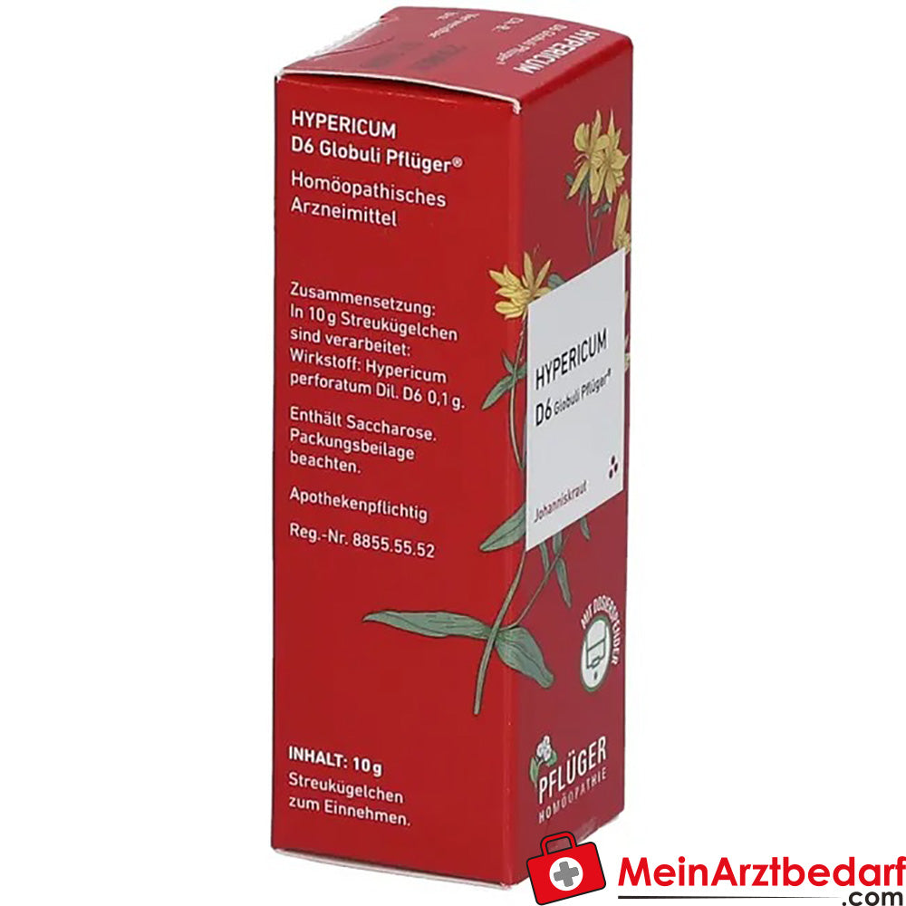 Hypericum D6 Globuli Pflüger®.