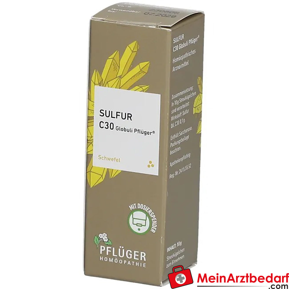 Sulfur C30 Globuli Pflüger®.