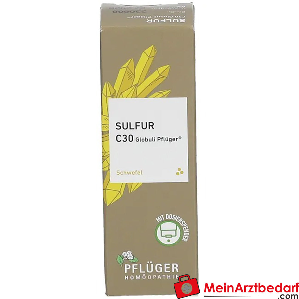 Sulfur C30 Globuli Pflüger®.