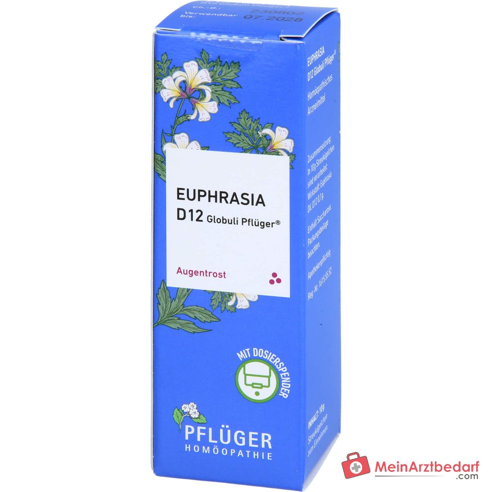 Pflüger Euphrasia D12 granulki 10 g