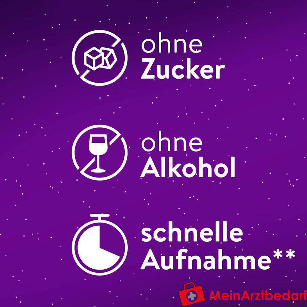 WICK ZzzQuil Gute Nacht Melatonin Spray ohne Zucker und Alkohol, vegan - Lavendel- und Orangengeschmack, 30ml.