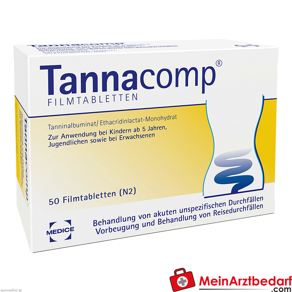 Tannacomp 500mg/50mg Filmtabletten.
